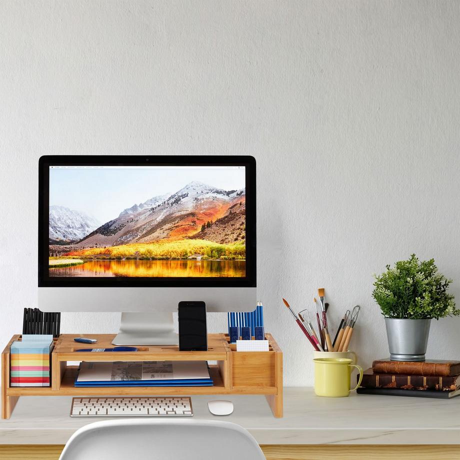 B2X Support d'écran avec rangement  