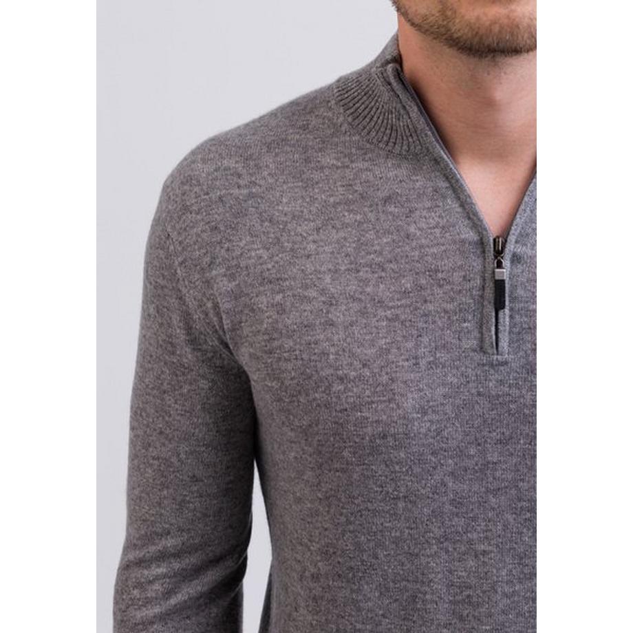 CASH-MERE.CH Pull Col Montant Cachemire  