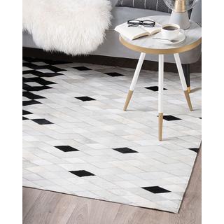 Beliani Tapis en Peau de vache Moderne MALDAN  