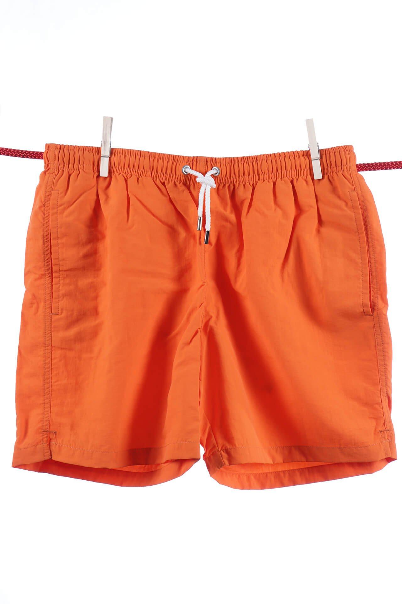 Image of Orangefarbene Badeshorts - Ibiza-modell Herren Orange S