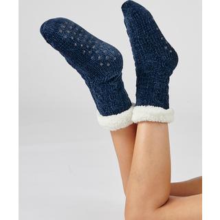 Damart  Socken aus kuscheligem Strick mit Zopfmuster 