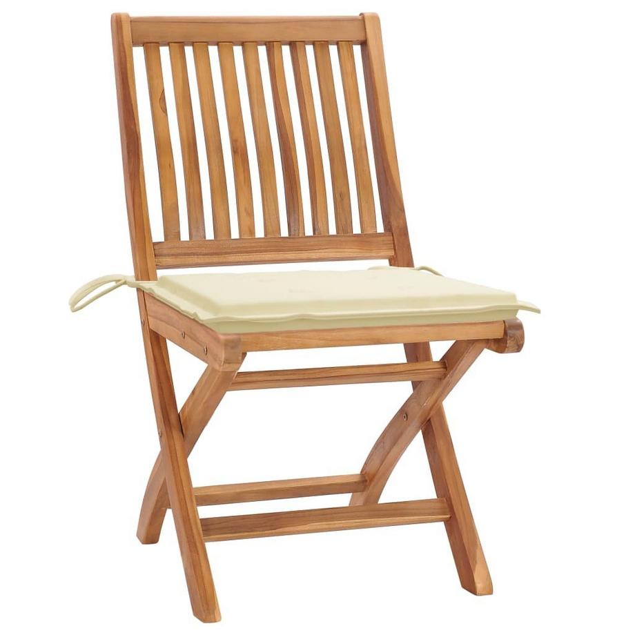 VidaXL Chaise de jardin teck  