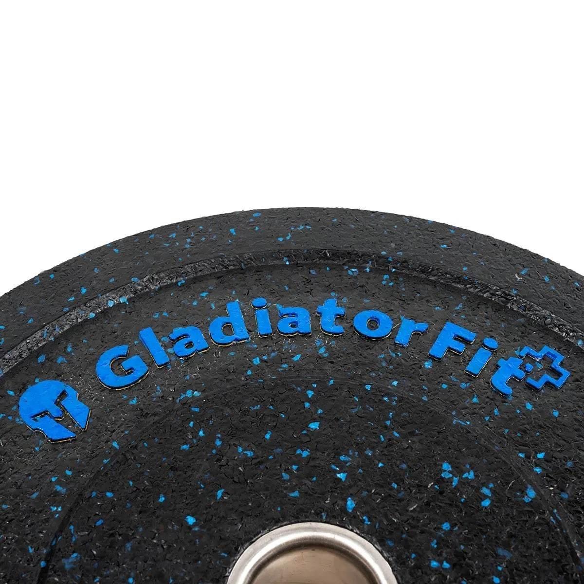 GladiatorFit  Disque olympique "Hi-Temp" Caoutchouc Ø 51mm GladiatorFit 