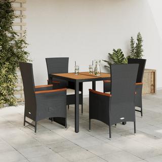 VidaXL set da pranzo da giardino Polirattan  