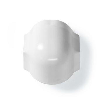 Chemin de câbles | Canal | Par-dessus le coin | 1 pc. | PVC | Blanc