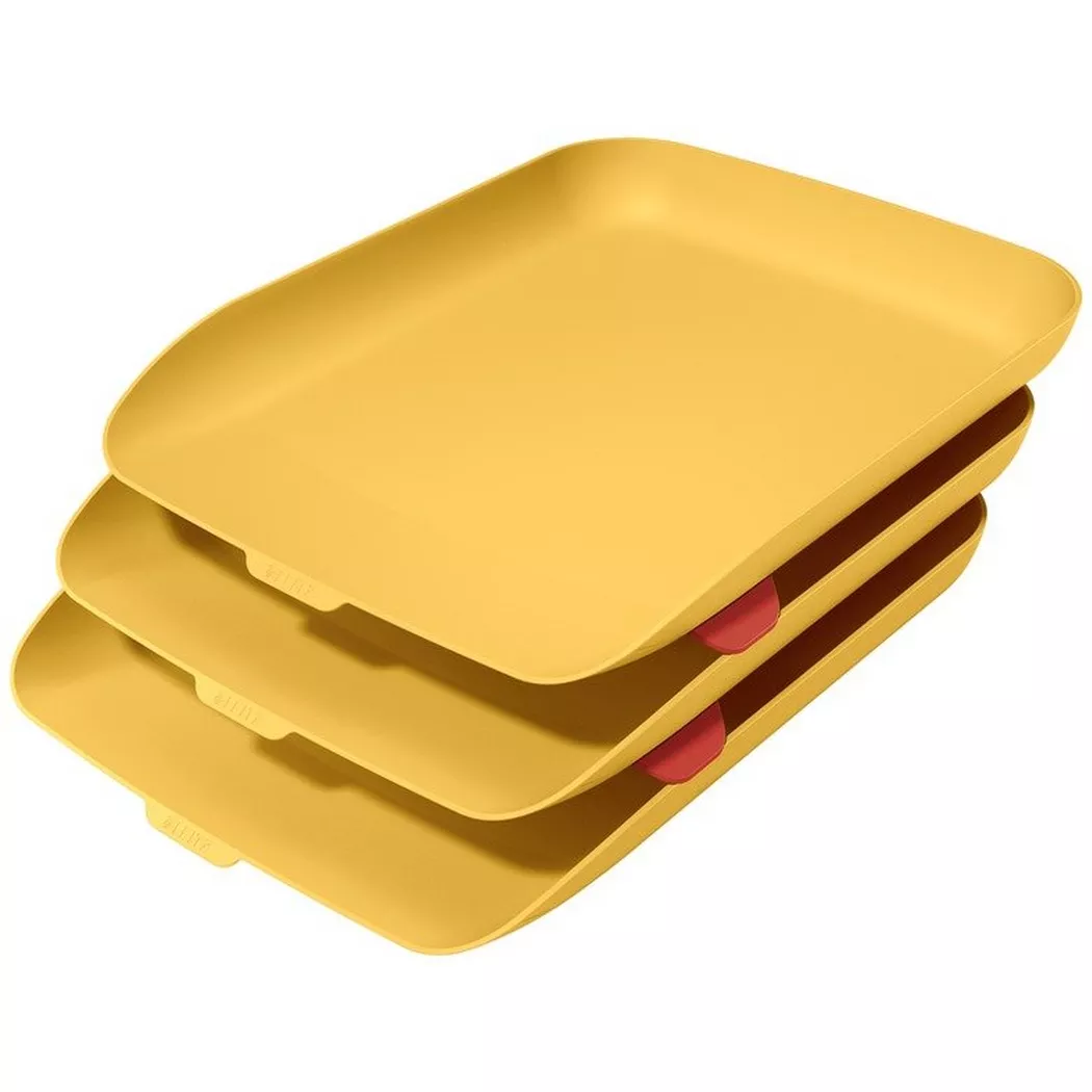 Leitz Cosy Letter Tray, Set of 3