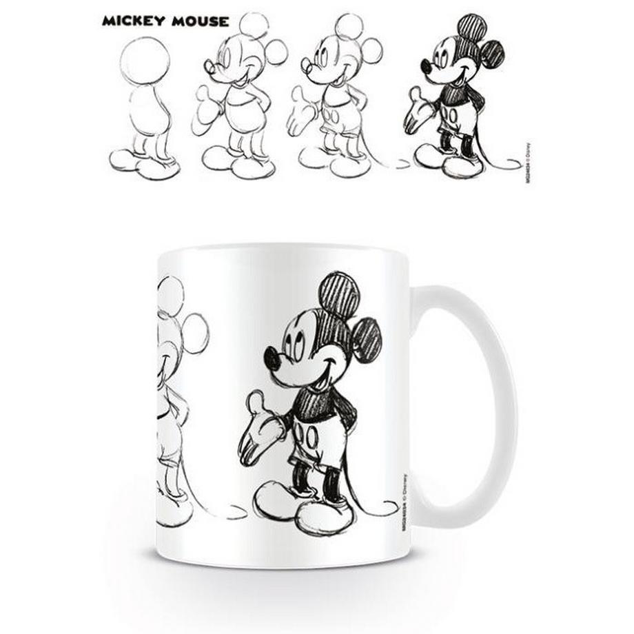 Disney Kaffeebecher Sketch Process  