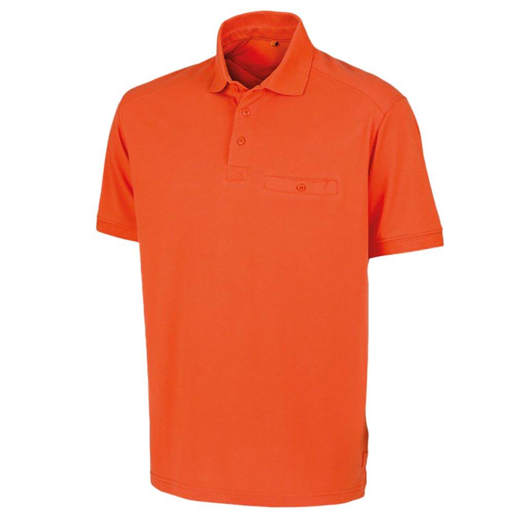 Image of Workguard Apex Kurzarm Polo Shirt Herren Orange 3XL