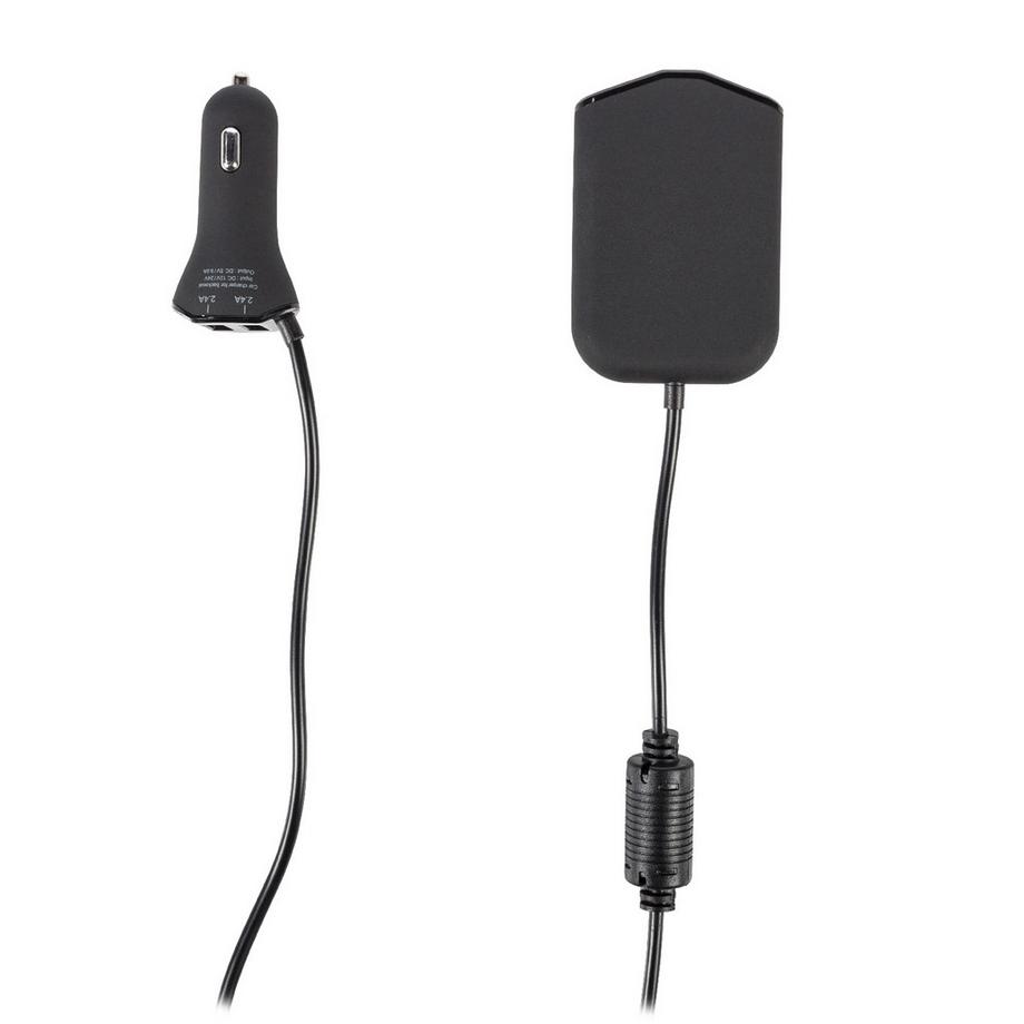 Nedis  Chargeur de voiture 4 sorties 9,6 A USB Noir 
