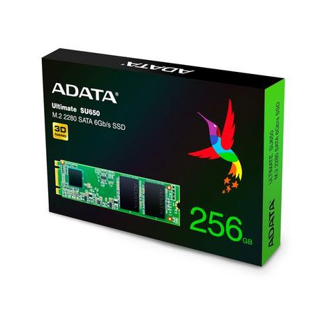 ADATA  ADATA Ultimate SU650 M.2 256 GB Serial ATA III 3D NAND 