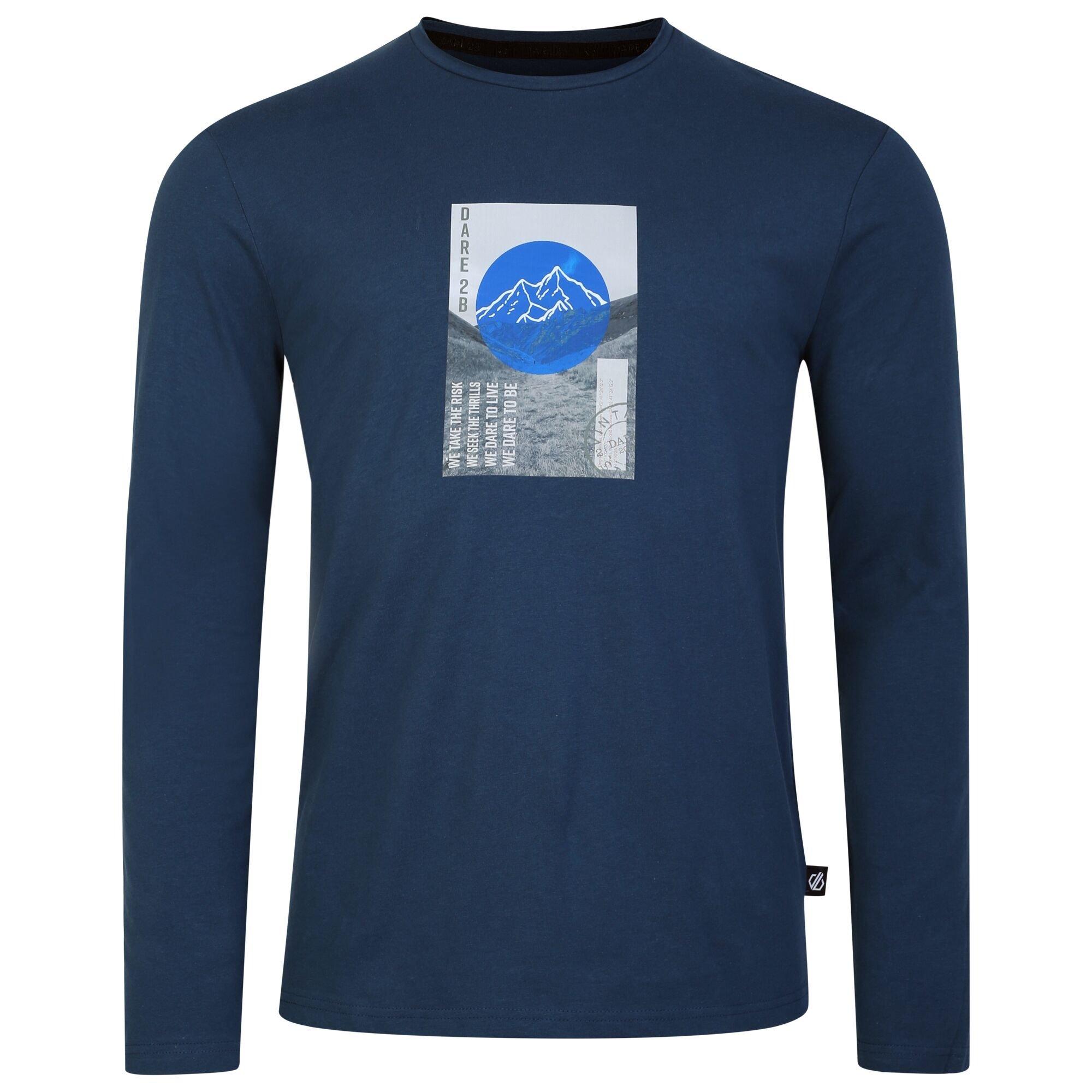 Image of Stomping Tshirt Langärmlig Herren Blau Denim XXL