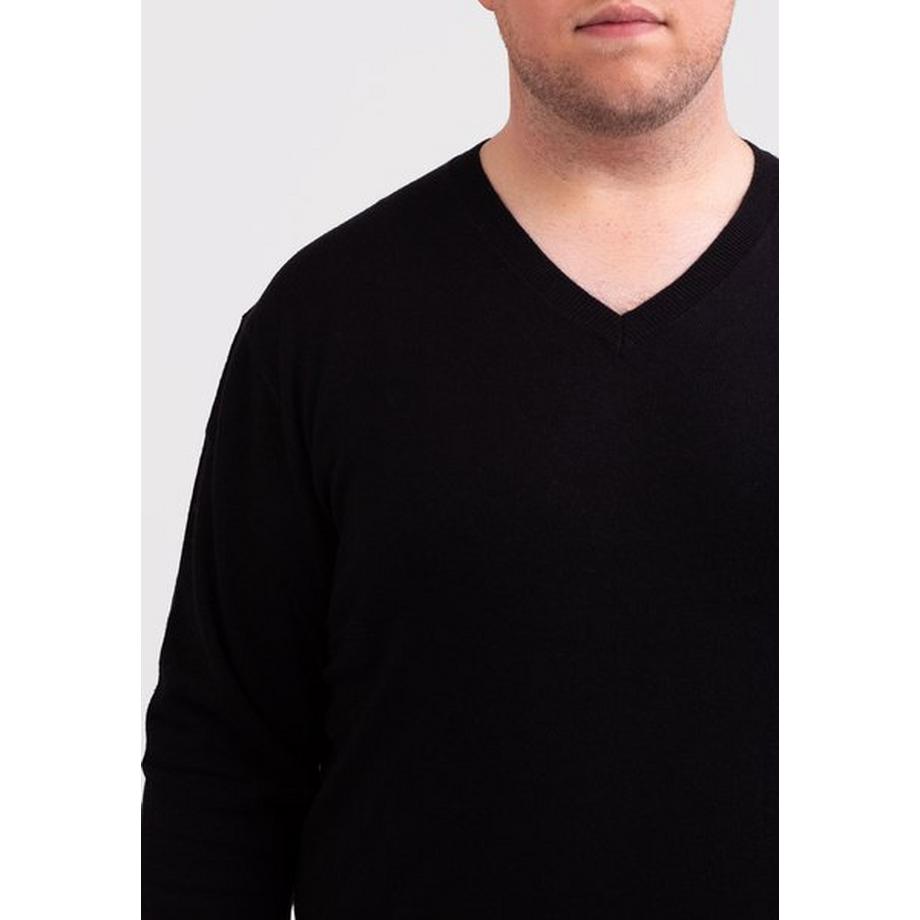 CASH-MERE.CH Kaschmir V-Ausschnitt Pullover  