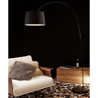 mutoni  Lampada ad arco nera 150x36x205 