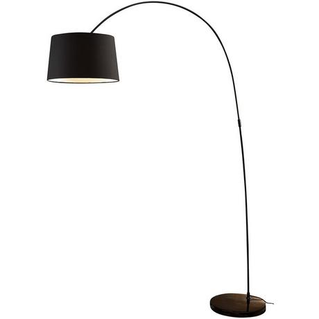 mutoni  Lampada ad arco nera 150x36x205 