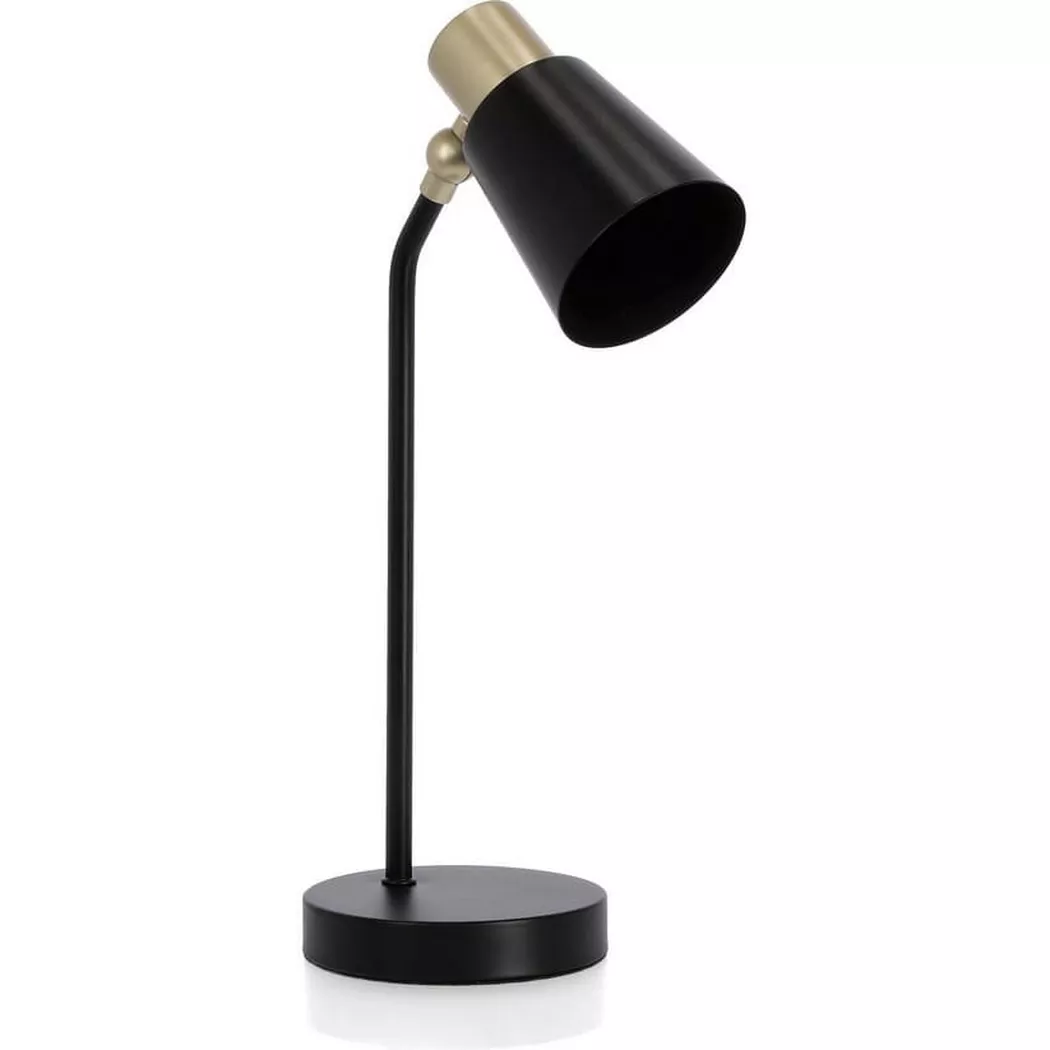 mutoni – Tischlampe Helsinki 21x13x40, One Size, Schwarz
