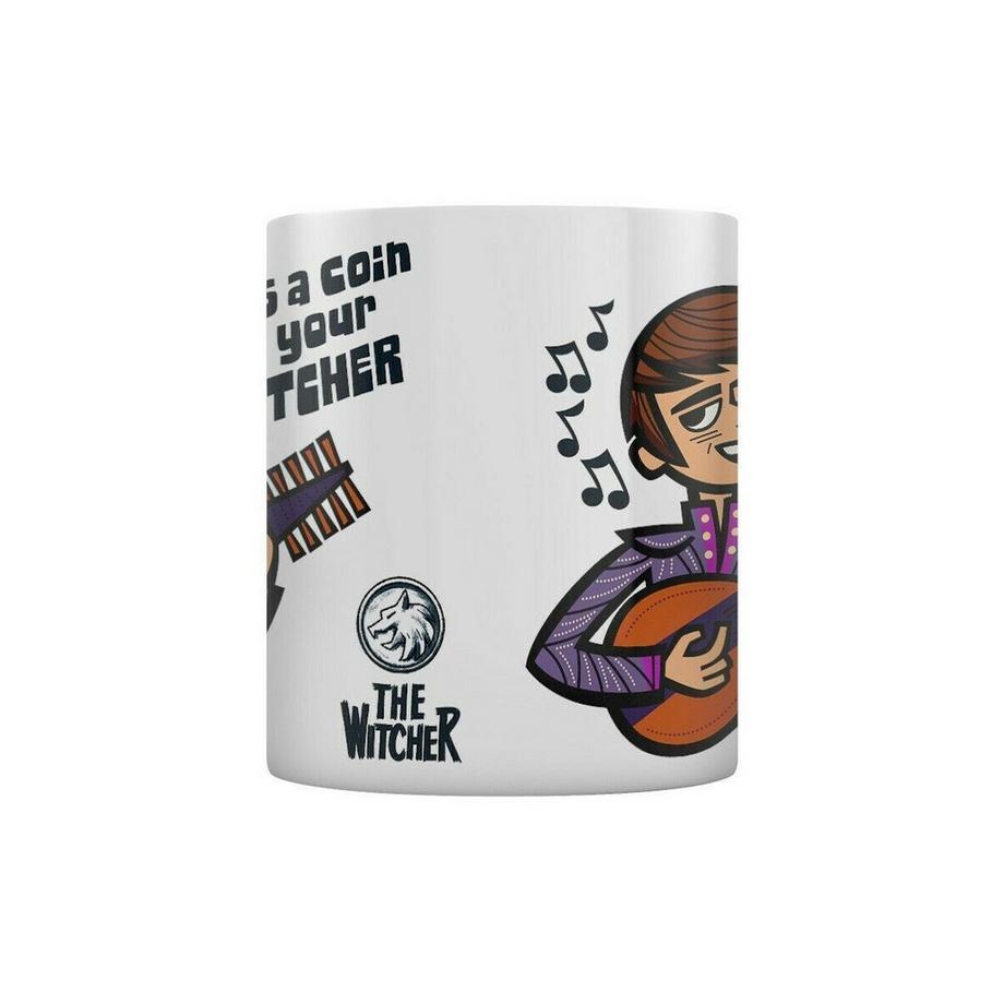 The Witcher Kaffeebecher Toss A Coin  