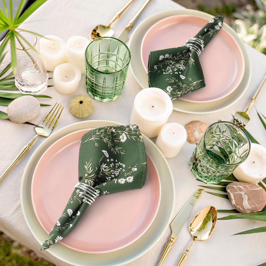 Alopini Napkins ensemble de 6, cloth napkins  