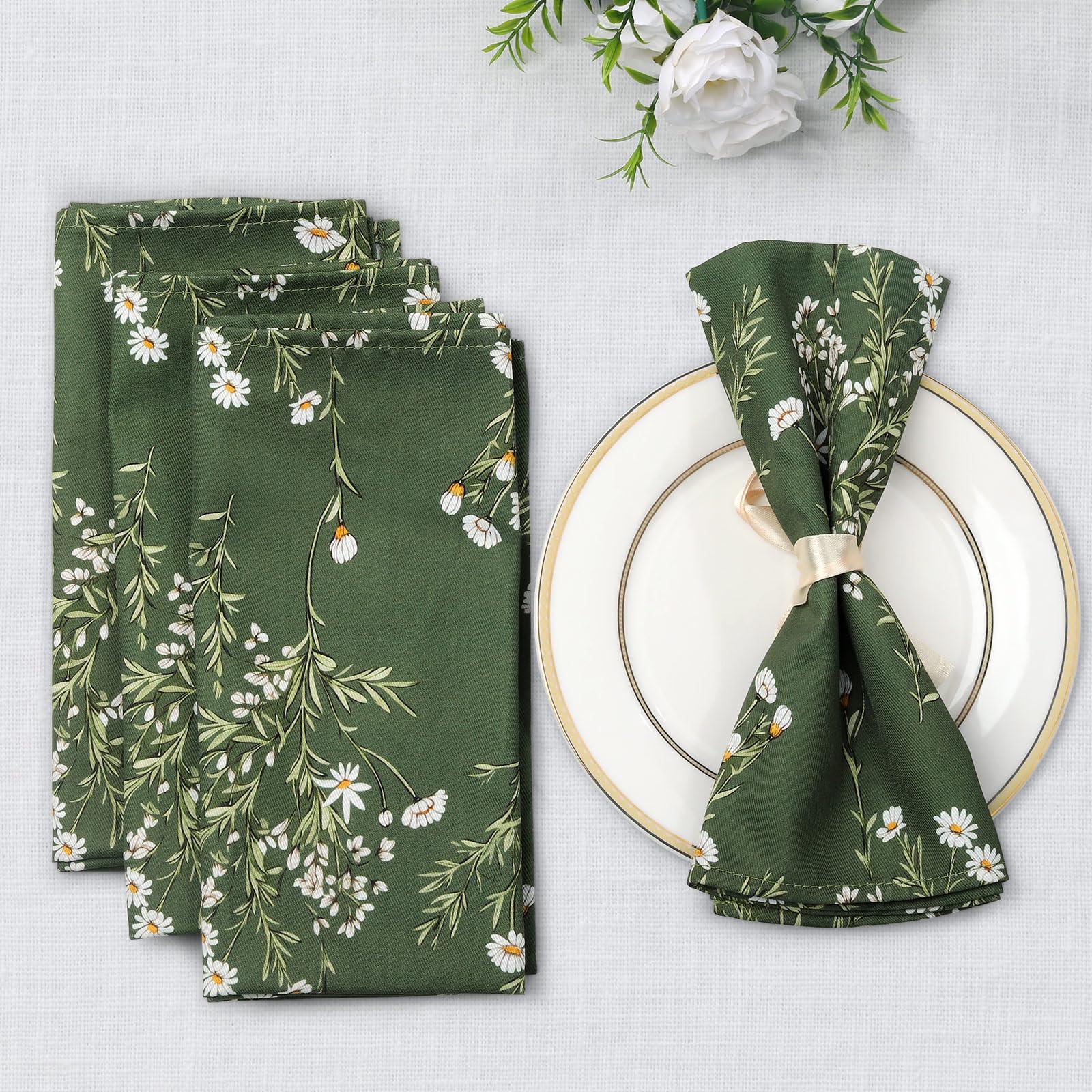 Alopini Napkins ensemble de 6, cloth napkins  