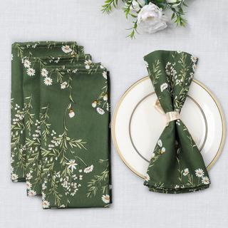 Alopini Napkins ensemble de 6, cloth napkins  