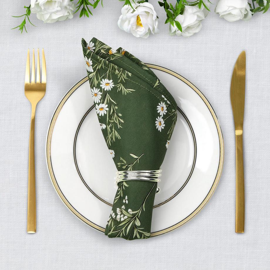 Alopini Napkins ensemble de 6, cloth napkins  