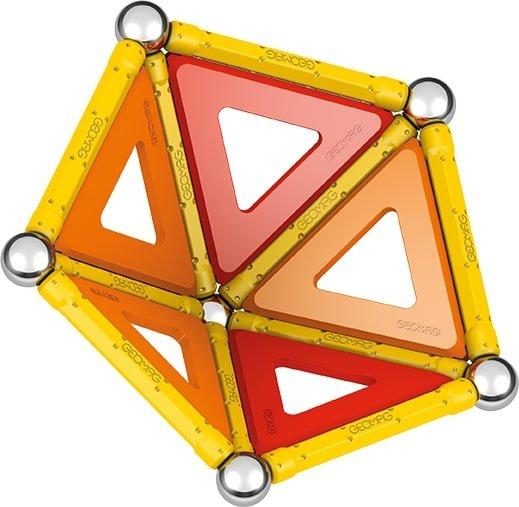 Geomag  Classic Panels 35 Teile Magnetisches Konstruktionsspielzeug für Kinder Line Lernspiel aus 100% Recyclingkunststoff 