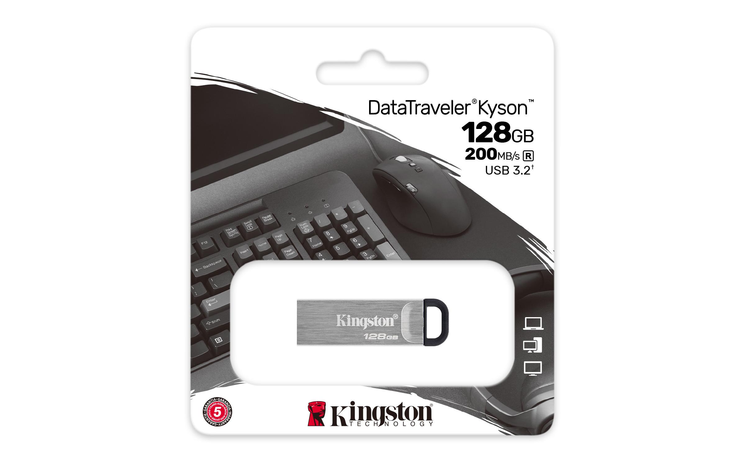 KINGSTON TECHNOLOGY  Kingston Technology DataTraveler Clé USB Kyson 128 Go 