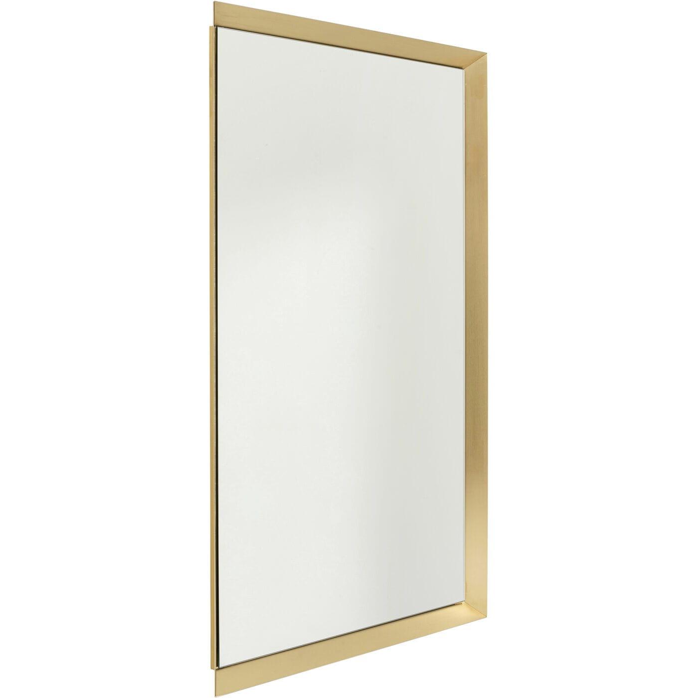 KARE Design Wandspiegel Arezzo Brass 80x120  