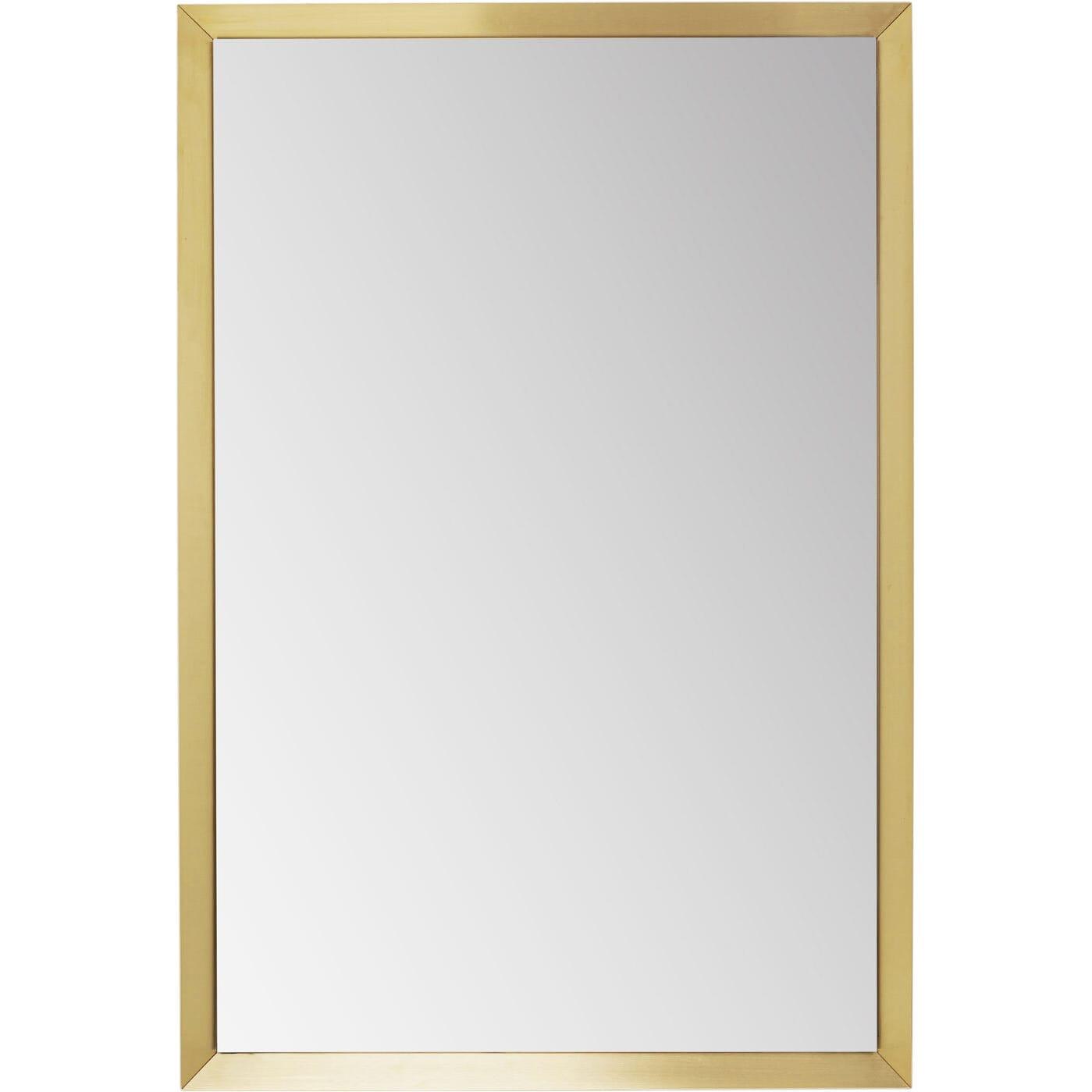 KARE Design Wandspiegel Arezzo Brass 80x120  