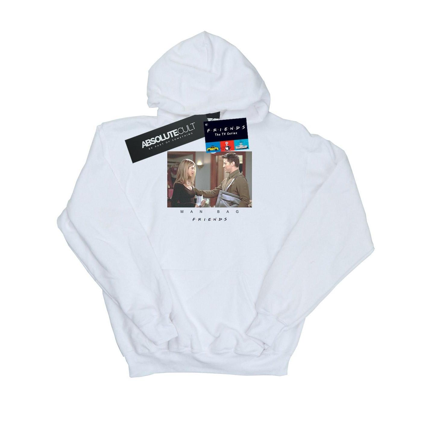Image of Man Bag Kapuzenpullover Herren Weiss 4XL