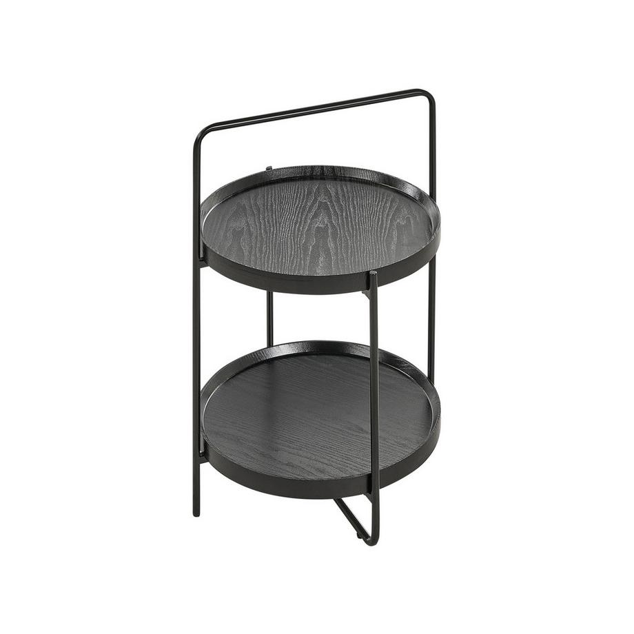 Beliani Beistelltisch aus MDF-Platte Modern EVART  