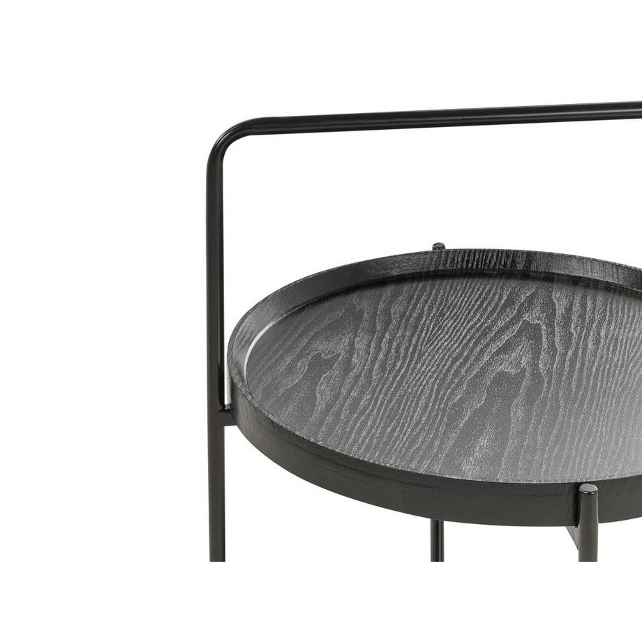 Beliani Beistelltisch aus MDF-Platte Modern EVART  