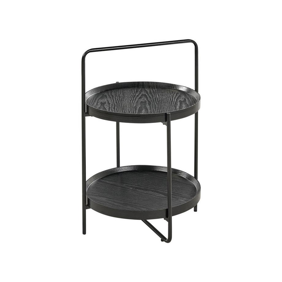 Beliani Beistelltisch aus MDF-Platte Modern EVART  