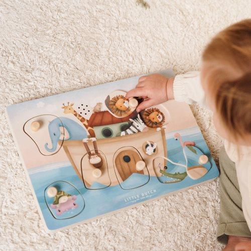 Little Dutch  Sound -Greif-Puzzle Arche Noah FSC 