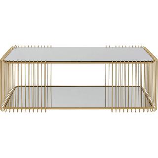 KARE Design Tavolino Wire Double Brass 120x60  