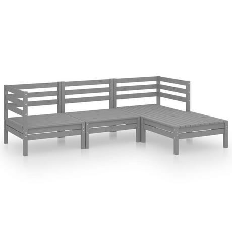 VidaXL Mobilier de jardin bois de pin  