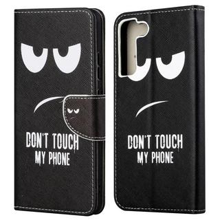 Cover-Discount  Galaxy S22+ - Leder Hülle Don't Touch 