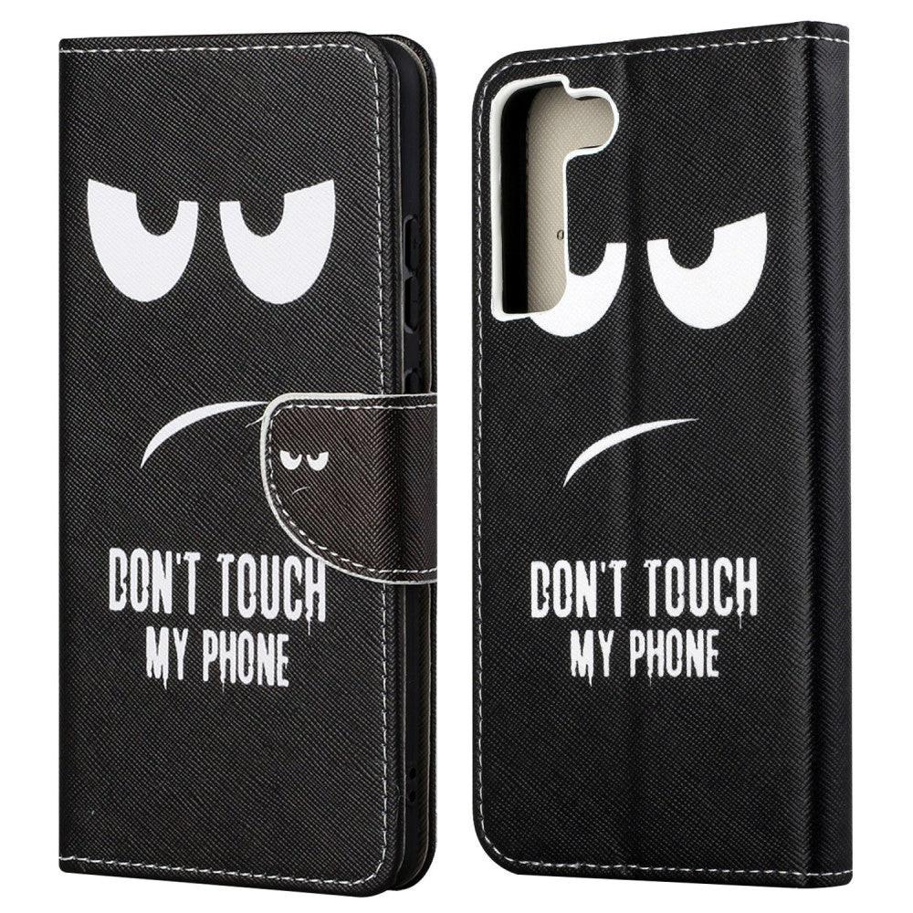 Cover-Discount  Galaxy S22+ - Housse cuir Don't Touch 