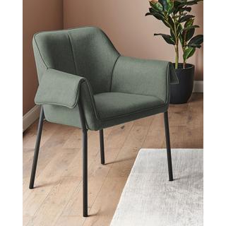 Beliani Fauteuil en Polyester Traditionnel ARLA  