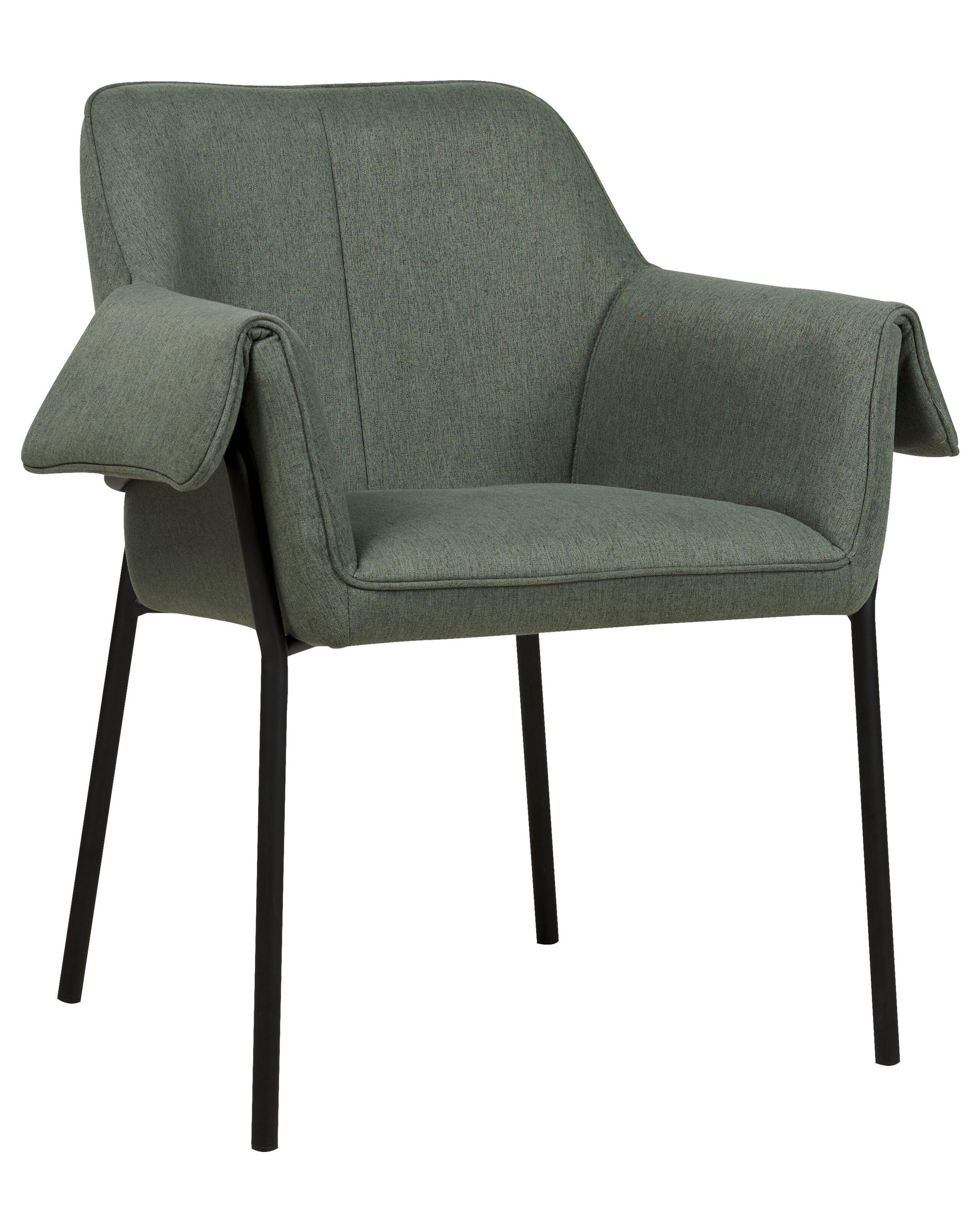 Beliani Fauteuil en Polyester Traditionnel ARLA  