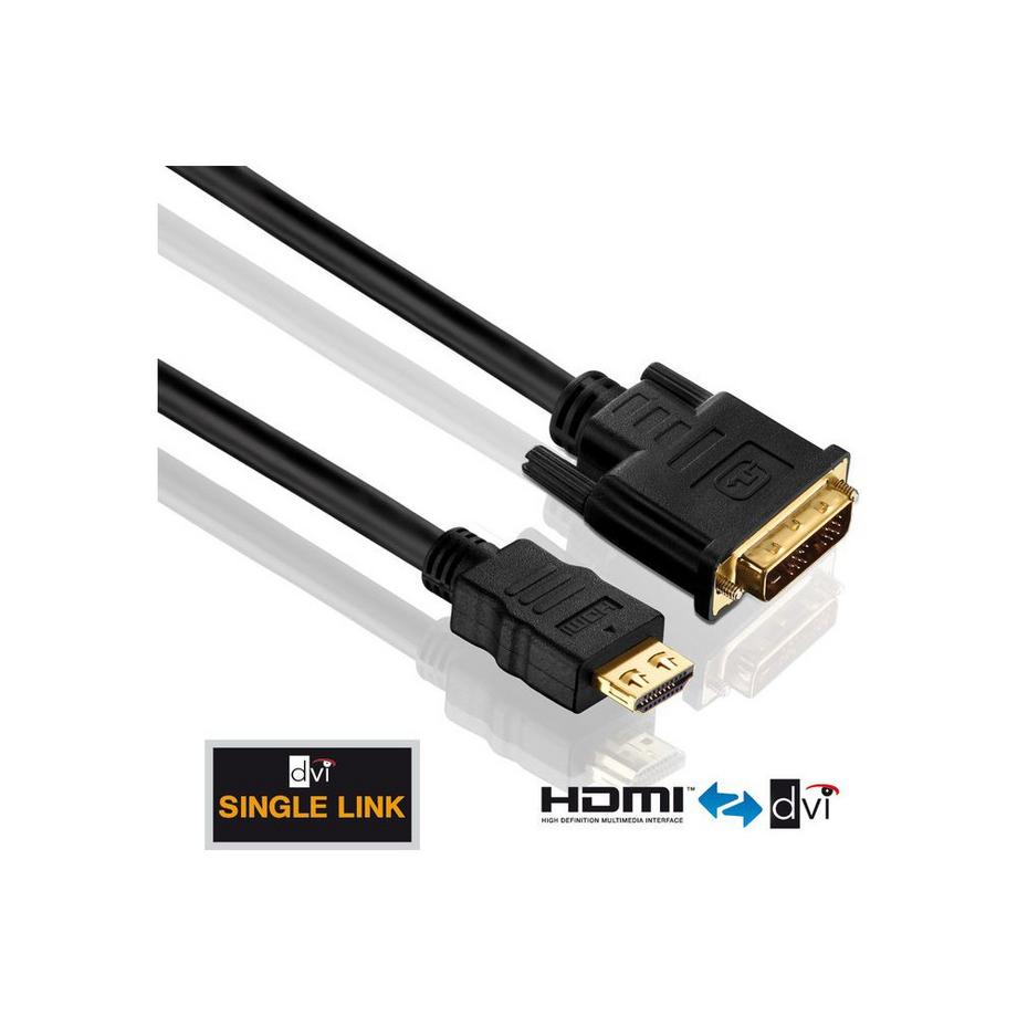 PureLink  PureLink HDMI-DVI-D M-M 15m Nero 