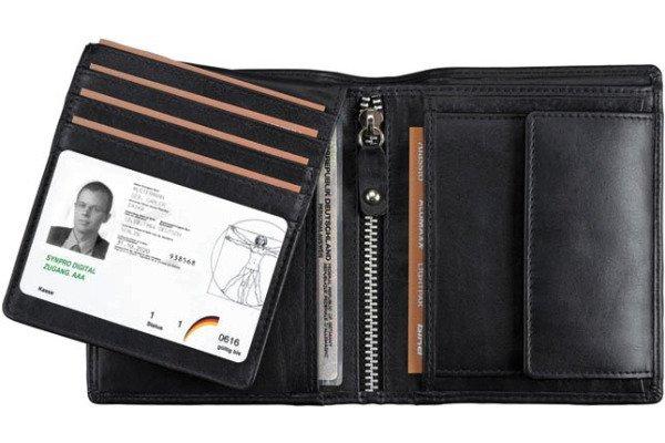 ALASSIO  ALASSIO Portemonnaie Juscha 10x12,5cm 42058 schwarz 