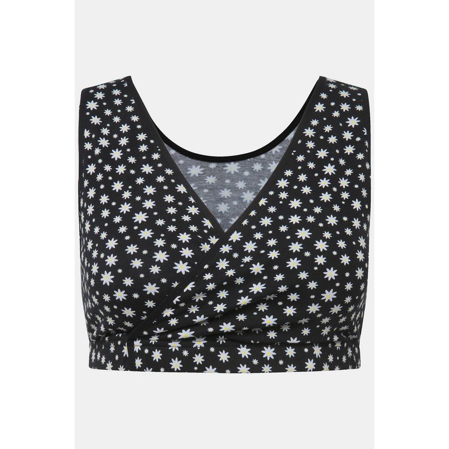 Ulla Popken Bellieva Bustier Allattamento Pizzo Cotone Biologico  