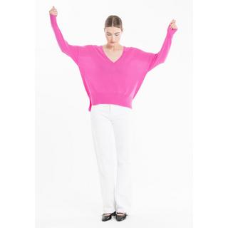 Studio Cashmere8 RIA 3 Oversize Pullover tiefer V-Ausschnitt  