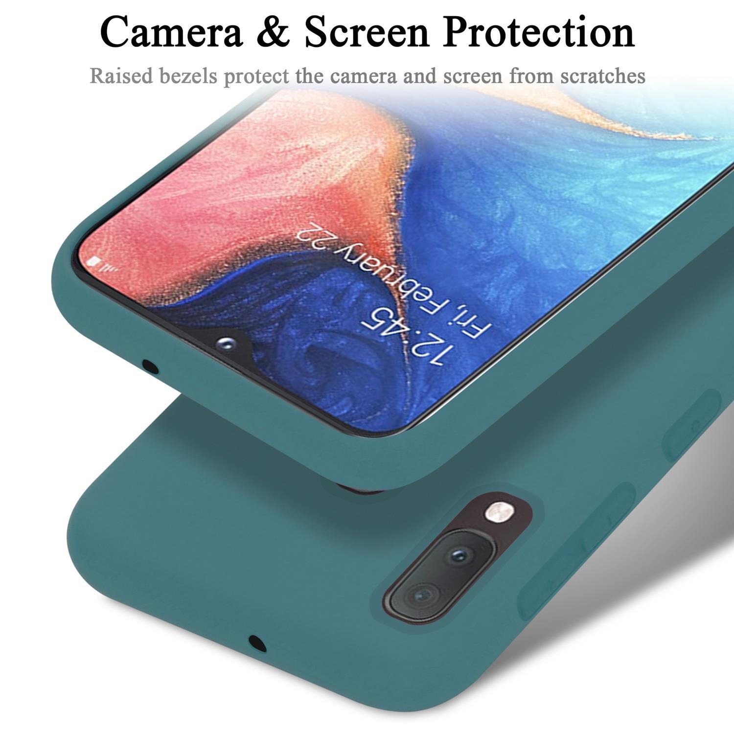 Cadorabo  Housse compatible avec Samsung Galaxy A10e / A20e - Coque de protection en silicone TPU flexible 