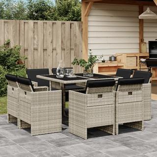 VidaXL Garten essgruppe poly-rattan  