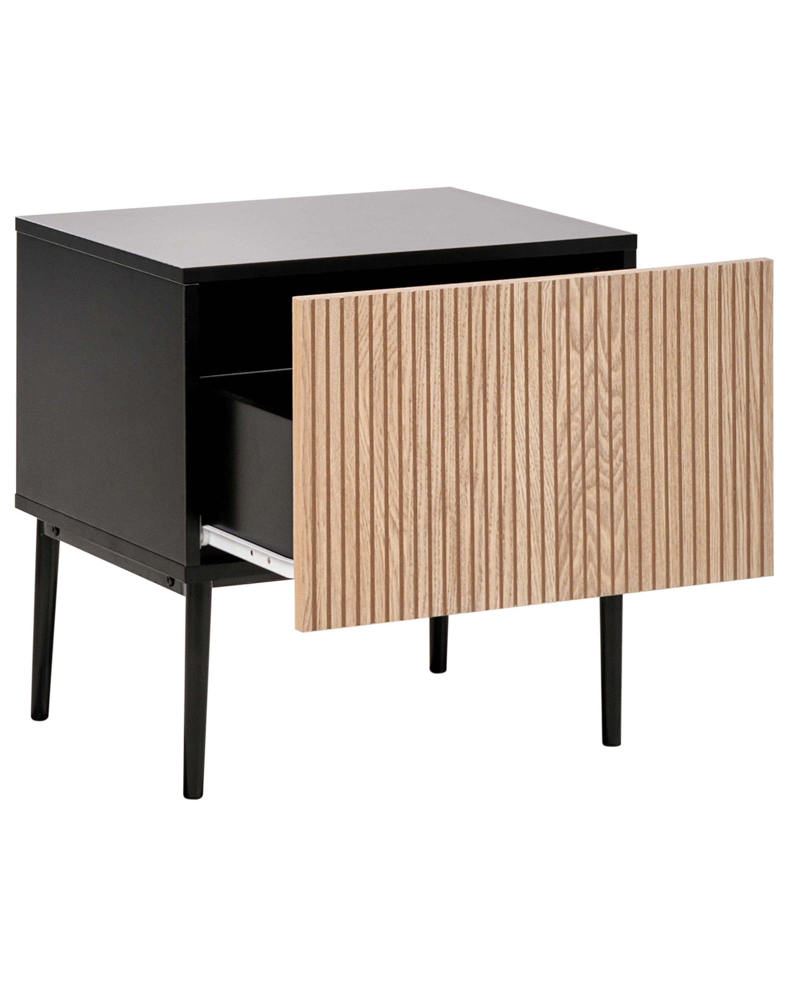 Beliani Comodino en Fibra a media densità (MDF) Moderno BLYTHE  