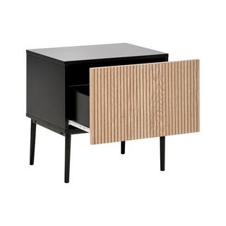 Beliani Comodino en Fibra a media densità (MDF) Moderno BLYTHE  