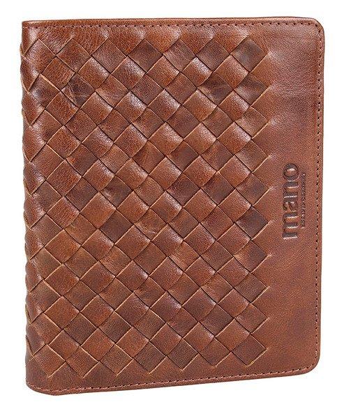 Image of Hochformatbörse Mit Klappe, Cognac Herren ONE SIZE