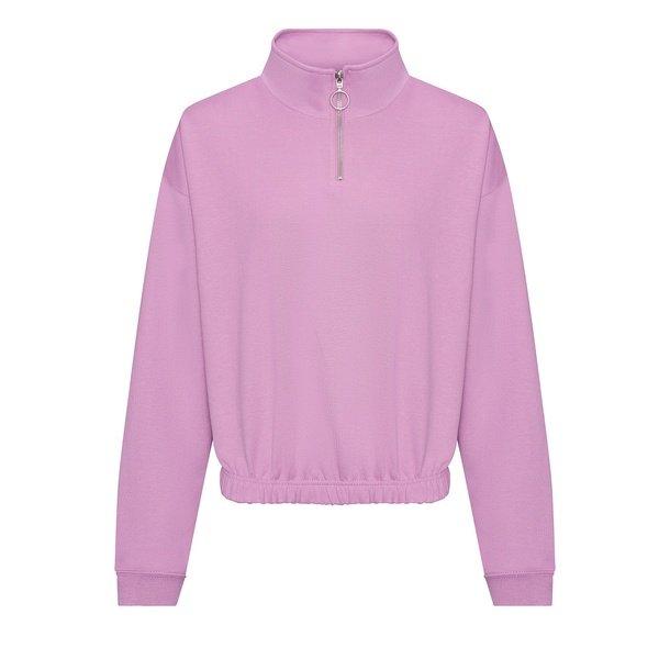 Image of Just Hoods Kurzes Sweatshirt Damen Lavendel S