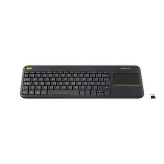 Logitech  Wireless Touch Keyboard K400 Plus USB, dark grey-FR-Layout 